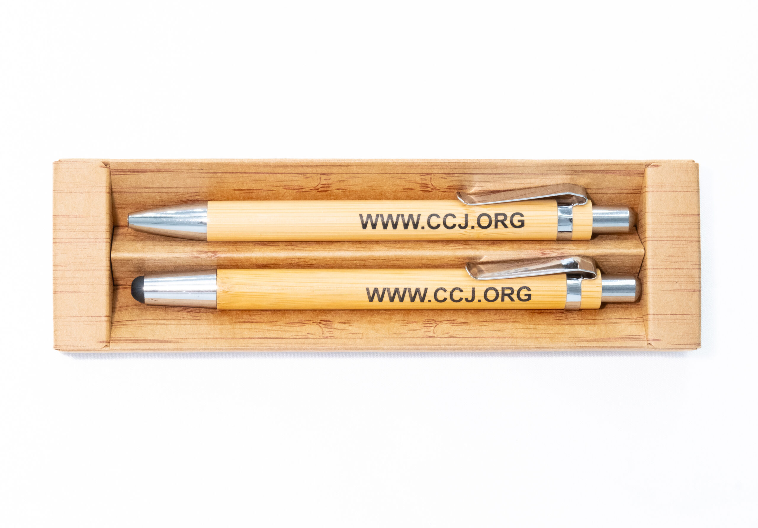 Bamboo Pen and Pencil Set