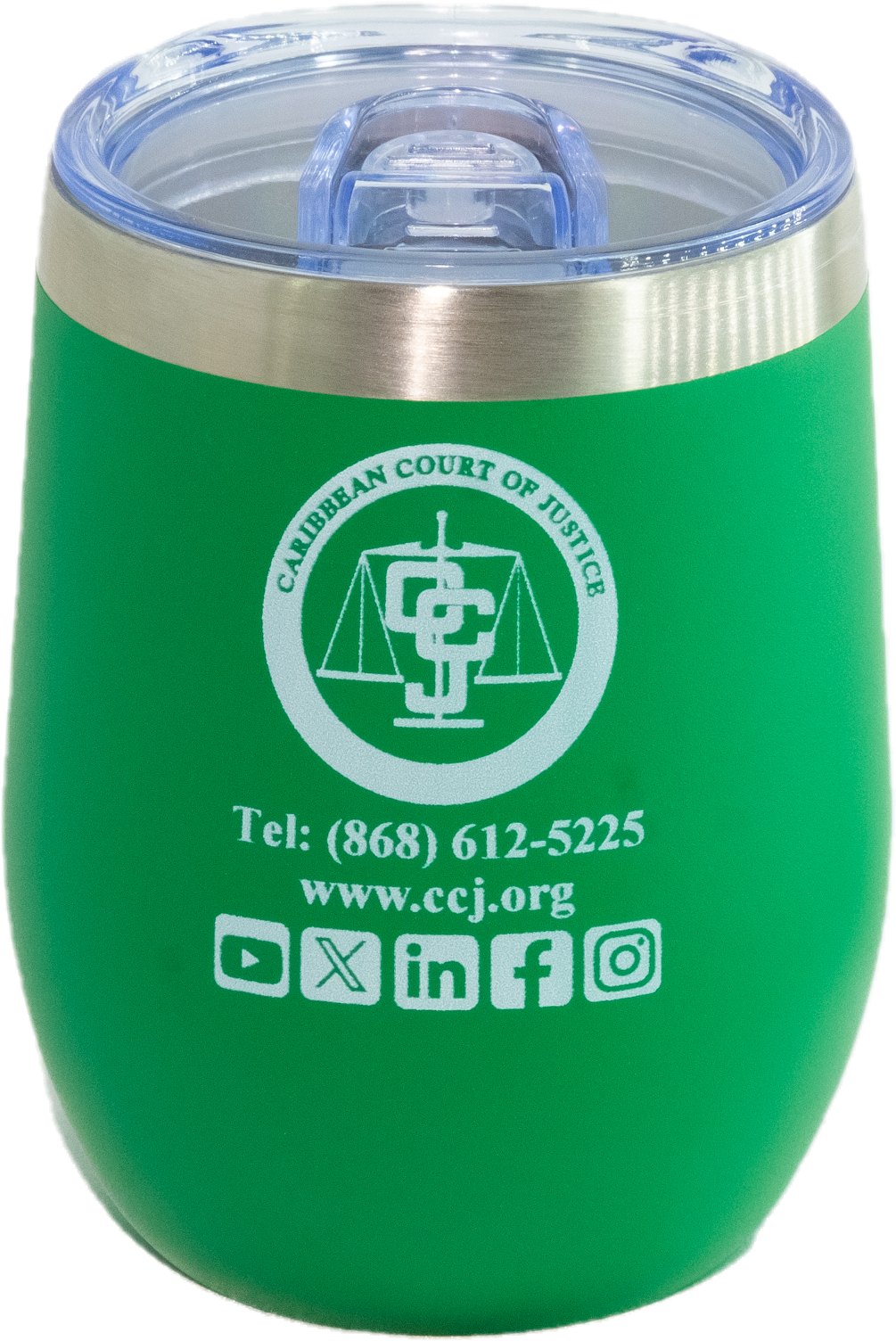 Stemless Wine Cup (Green)