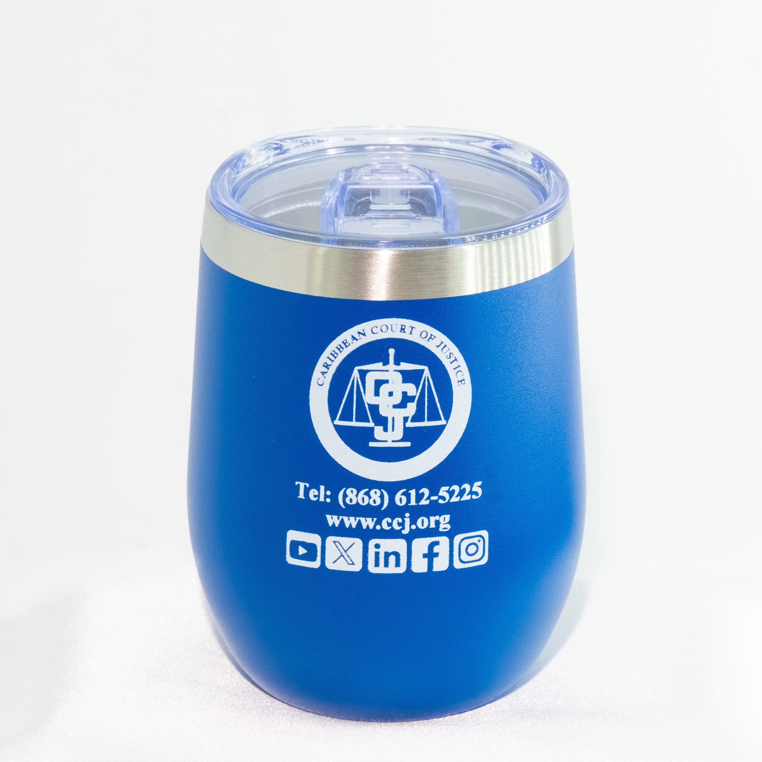 Stemless Wine Cup (Blue) - Image 2